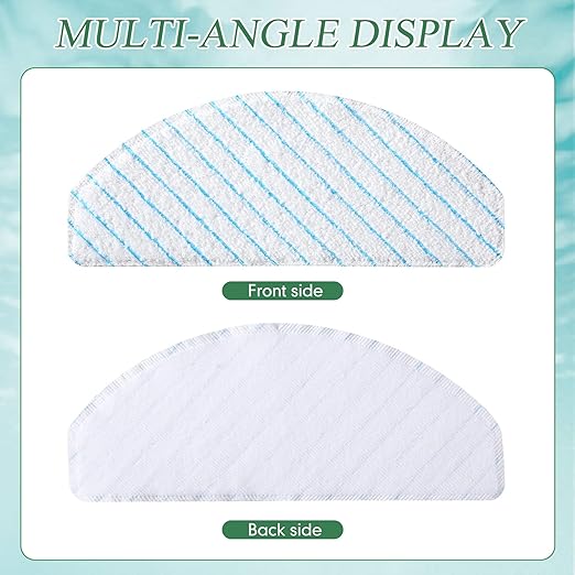 Chengu 100 Packs Vacuums Floor Cleaning Machines Disposable Mop Pads Replacement Mopping Cloths Pads Compatible with T9 /T9+ /T8+ /T8 Aivi /N8 Pro /N8 Pro+ Robot Vacuum Cleaner