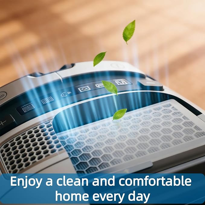 AirClean SF-HA 50 Replacement Filter for Miele Complete C2/C3 Compact C1/C2 S4 S5 S6 S8 Vacuum Cleaners, Compare to HEPA AirClean SF-AA 50,SF-AAC 50