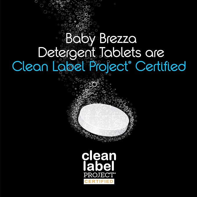 Baby Brezza Universal Detergent Soap Tablets for Baby Brezza Bottle Washer Pro and All Brands of Bottle Washers, 120 Tablets (Pack of 2)