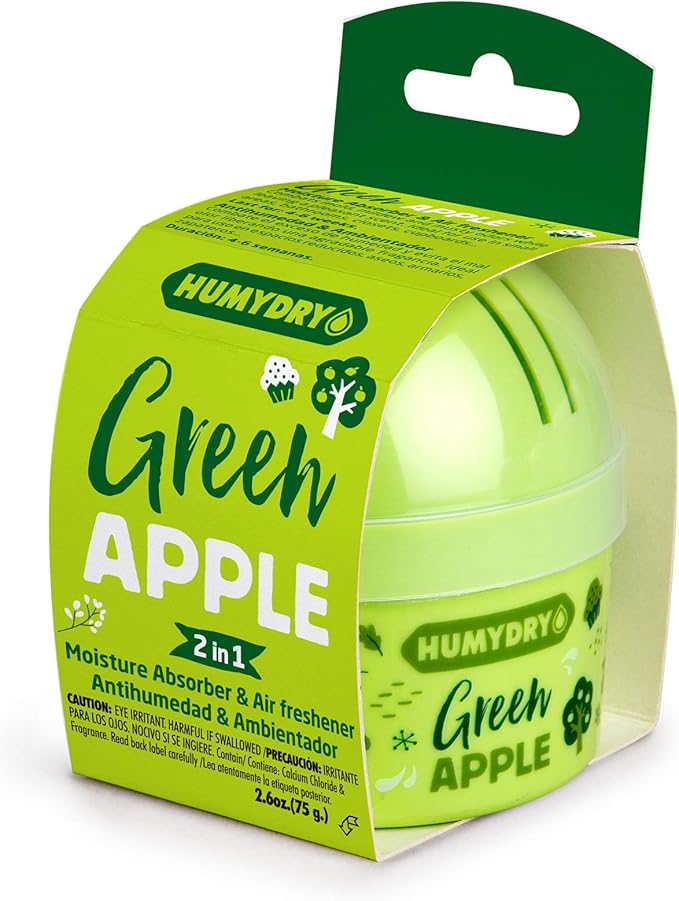 Humydry moisture absorber Mini Green Apple 75g