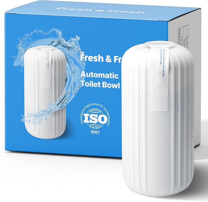 Fresh & Fresh Automatic Toilet Bowl Cleaners - 70 Bottles(UPTO 2500 FLUSHES/Bottle), Commercial and Residential Toilet Cleaner 3-4 MONTH Lasting Toilet Bowl Cleaner Bottle