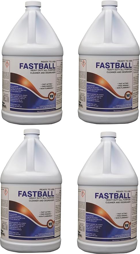 DENCO DISTRIBUTING, INC. Warsaw Fastball Heavy Duty All Purpose Cleaner and Degreaser - Industrial Cleaning Agent