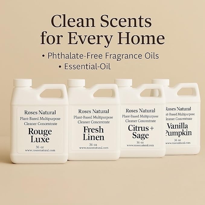 Multipurpose Cleaner Concentrate, 36 oz | Plant-Based, Non-Toxic, Biodegradable | Streak-Free Cleaning for Kitchen, Bathroom, Glass & Floors (Holiday Pine)
