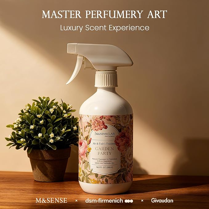 ‌M&SENSE Air & Fabric & Pet Odor Eliminator Spray - 16.9oz Large Size Natural Safe Air Freshener Sage Citrus Scented Deodorizer for Home Eliminates Smoke & Musty Smells, Ideal for ‌Balcony & Kitchen