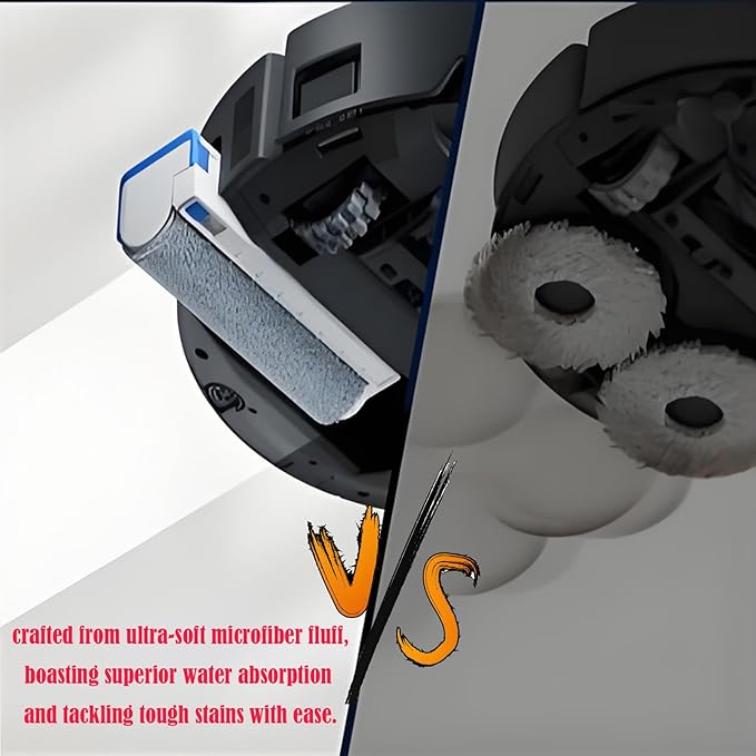 Replacement ECOVACS Accessories for DEEBOT X11 OmniCyclone / X11 Pro Omni / X11 Pro / X9 Pro Omni/X9 Pro：parts 1 Main Brush 4 Side Brushes 4 HEPA Filters 3 Dust Bags 4 Mop Pads Spare Attachments