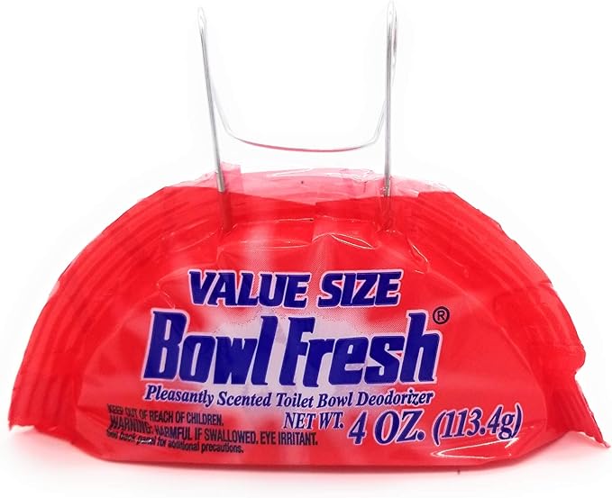 Bowl Fresh Value Size Bowl Deodorizer Hanging Mount Four oz. (4)