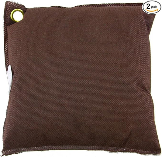 BambooMN Activated Bamboo Charcoal Air Purifier - 250g Chocolate - 2 Bags