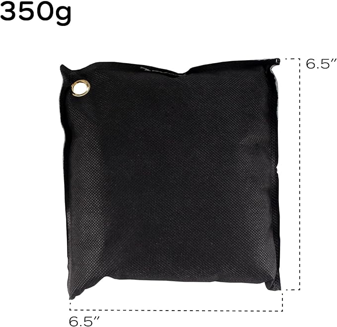 BambooMN Activated Bamboo Charcoal Air Purifier - 350g Black - 5 Bags