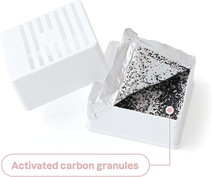 ATTITUDE Air Purifier with Activated Carbon Filter, Plant- and Mineral-Based Ingredients, Traps Air Pollutants, Vegan and Cruelty-Free, Almond Milk, 8 Ounce (Pack of 12)