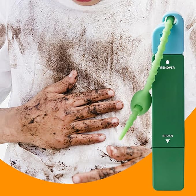 Stain Remover,Spot Cleaner,3-Second Stain Remover Pen for Clothes, 12ml Double Head Instant Treater Sticks With Lanyard,Travel & Pocket-Sized