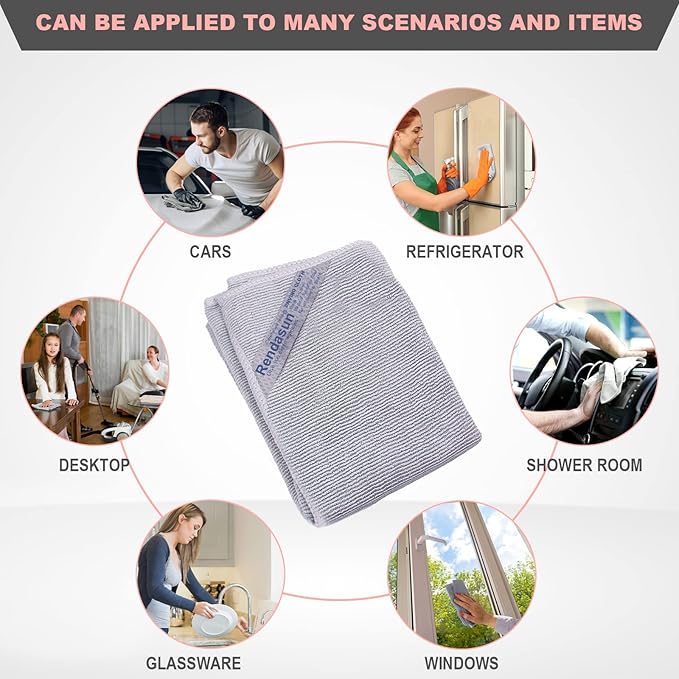 Enviro Cleaning Cloth, Basic Package Cleaning Cloth. for Cleaning Home, Car, Restaurant, Bar, Hotel Office. Only Water is Needed to Complete The Cleaning.