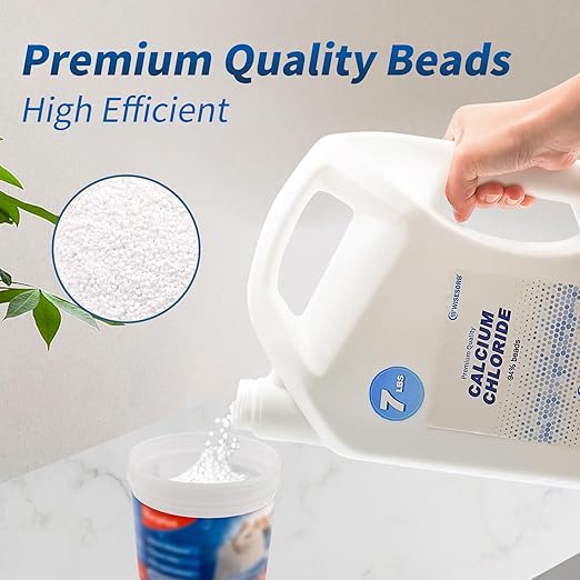 28LBS Calcium Chloride Desiccant, Moisture Absorbers Refill Beads - Fragrance Free, Moisture Absorber Refill