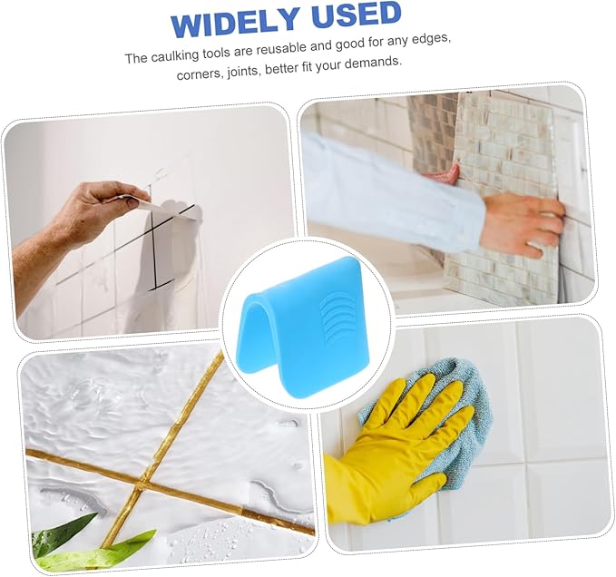 DOITOOL Professional Caulking Tool Tile Caulking Applicator Grout Cleaner for DIY Home Improvement