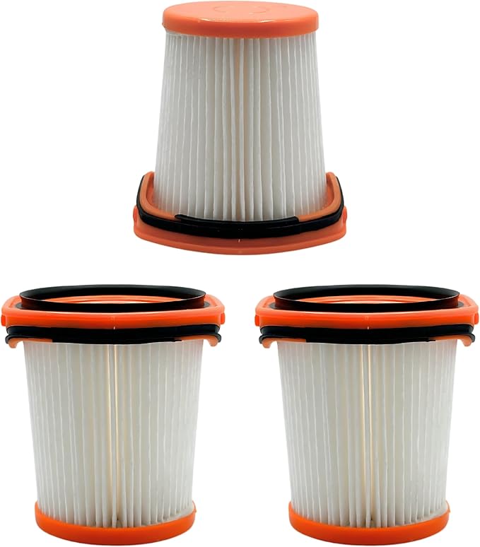 Nispira WS642AE WS640AE HEPA Filter Replacement for Shark Vacuum Wandvac Self-Empty System Ultra-Lightweight Powerful Cordless Stick, 3 Packs