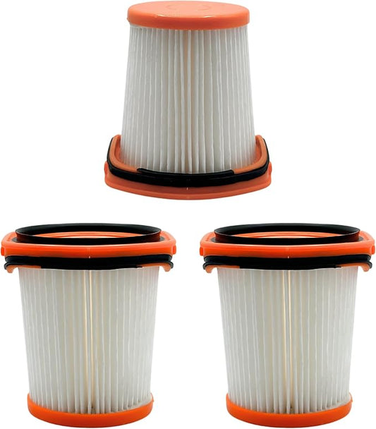 Nispira WS642AE WS640AE HEPA Filter Replacement for Shark Vacuum Wandvac Self-Empty System Ultra-Lightweight Powerful Cordless Stick, 3 Packs