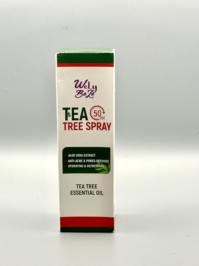 Tea Tree Oil Spray - Natural Antiseptic & Disinfectant | Refreshing Aromatherapy Mist for Skin, Surfaces & Fabrics | Fights Acne, Odors, and Insects | 100% Pure & Organic