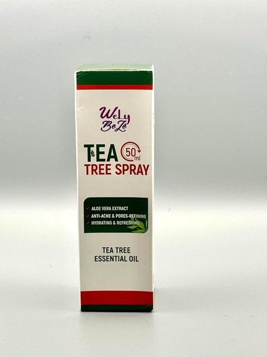 Tea Tree Oil Spray - Natural Antiseptic & Disinfectant | Refreshing Aromatherapy Mist for Skin, Surfaces & Fabrics | Fights Acne, Odors, and Insects | 100% Pure & Organic