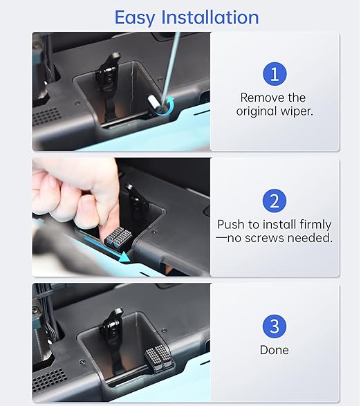 BIQU Panda Brush PX with 4 Extra Silicone Brush, Nozzle Wiper for Bambu-Lab P1P/P1S/X1/X1C/X1E 3D Printers, Nozzle Cleaning Kit, Silicone Brush Wiper