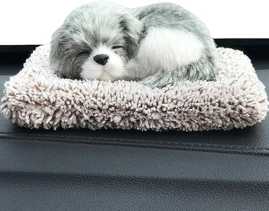 Ergocar Air Purifying Bags Air Freshener Cute Animals Bamboo Charcoal Odor Eliminator Car Decoration Car Air Dehumidifier for Eliminating Odors (Husky)