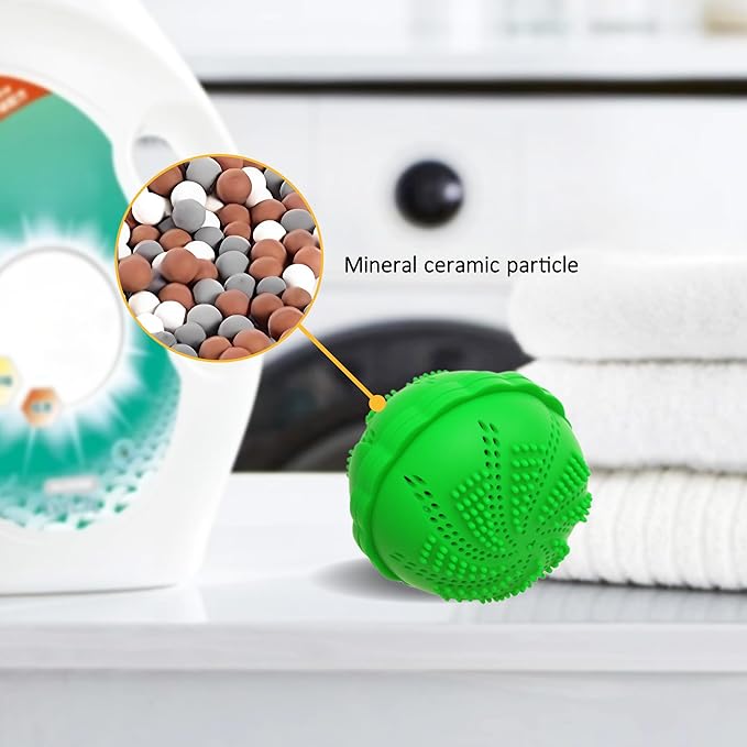 2PACK Laundry Balls Set Washer Ball for Super Washing Machine Laundry Ball Eco Friendly