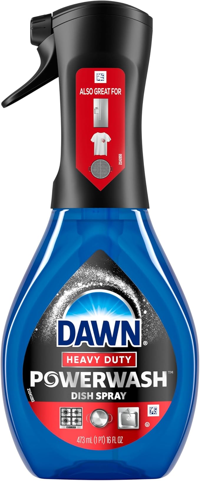 Dawn Powerwash Heavy Duty Dish Spray All-Purpose Cleaner and Degreaser, 16 oz. Spray Bottle