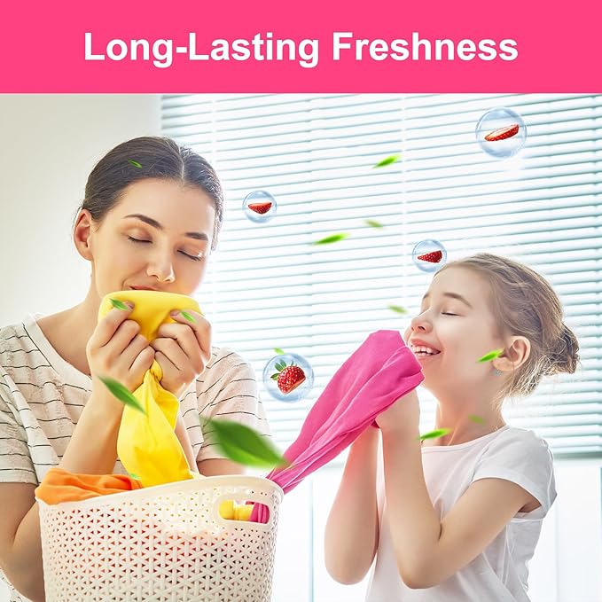 YUCO Laundry Detergent Sheets Berry Scent 160 Loads Eco Friendly Laundry Soap Washer Sheet Liquidless Laundry Detergent Sheet for Travel No Plastic Hypoallergenic Pack of 2