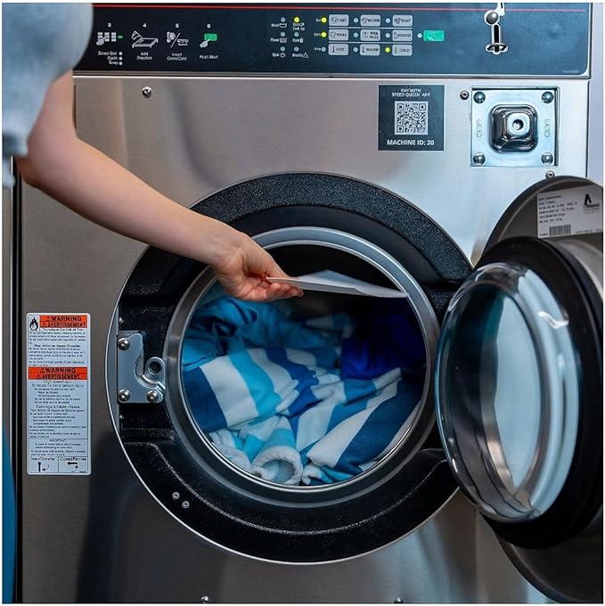 ECOS Laundry Detergent Sheets Vegan, No Plastic Jug, No Mess & Liquid Free - Laundry Sheets in Washer - Hypoallergenic, Plant Powered Laundry Detergent Sheets - Magnolia & Lily - 50 Sheets (Pack of 1)