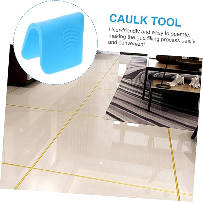 DOITOOL 2pcs Grout Caulking Tool for Tile Sealing Grout Applicator for Professional and Use Versatile Design for Various Widths Easy to Clean Reusable Finishing Tool