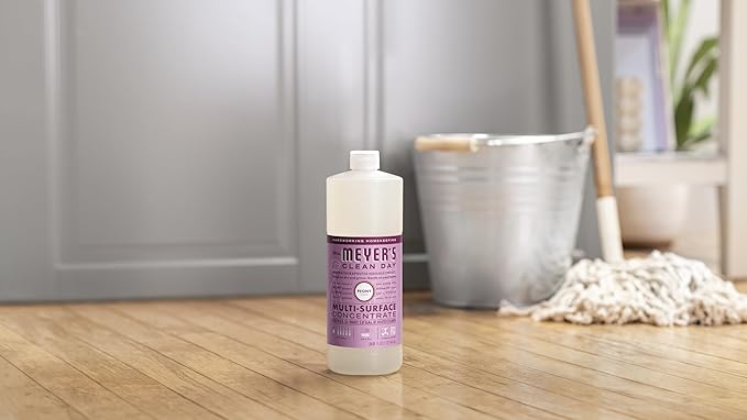 MRS. MEYER'S CLEAN DAY Multi-Surface Everyday Concentrate, Peony Scent, 32 Fl Oz Bottle - 2 Pack