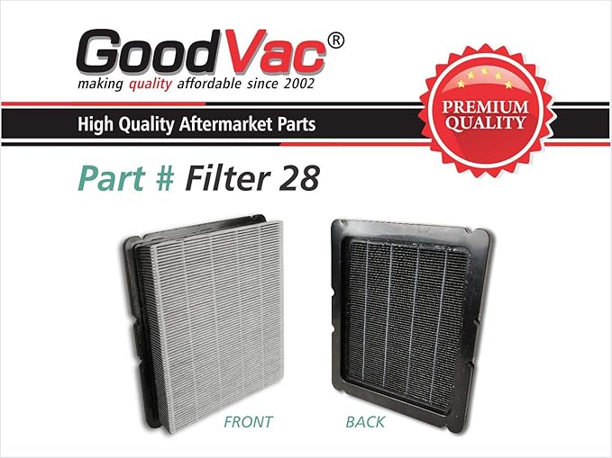 GoodVac Replacement Filter made to fit Rainbow SRX Vacuum Cleaners Replaces OEM T1011