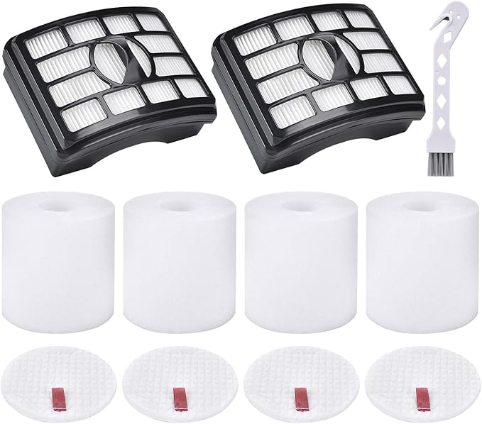 Artraise Vacuum Filter Replacement for Shark Rotator Pro Lift-away NV500 NV501 NV502 NV505 NV520 NV552 UV560 NV642 ZU780 ZU782 ZU785, Replace Part Xff500 Xhf500. 2 HEPA + 4 Foam & Felt Filters