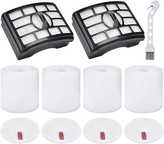Artraise Vacuum Filter Replacement for Shark Rotator Pro Lift-away NV500 NV501 NV502 NV505 NV520 NV552 UV560 NV642 ZU780 ZU782 ZU785, Replace Part Xff500 Xhf500. 2 HEPA + 4 Foam & Felt Filters