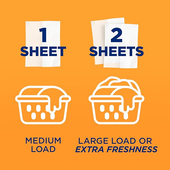 Arm & Hammer Odor Blaster Sheets Fresh Burst 80ct,(Pack of 6)