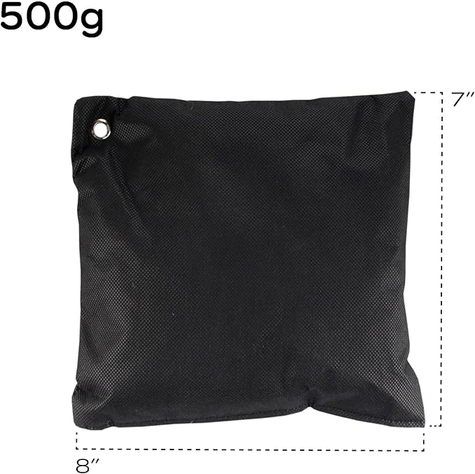 BambooMN Activated Bamboo Charcoal Air Purifier - 500g Black - 5 Bags
