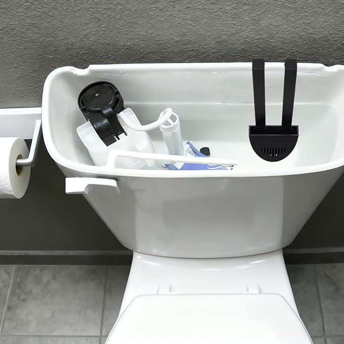 2pcs Toilet Tank Cleaning Tablet Holders, Premium Hanging Toilet Bowl Tablet Holders for Inside Tank Caddy Practical Bathroom Accessories Compatible with Vacplus