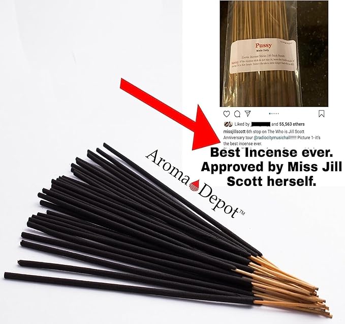 Mulberry Type Most Exotic 7'' Incense Sticks. Approx. 85-100 Sticks Per Bundle, Each Natural Stick Burns for 30 to 45 Minutes Each. Long Lasting. Guarantee 100% Pure