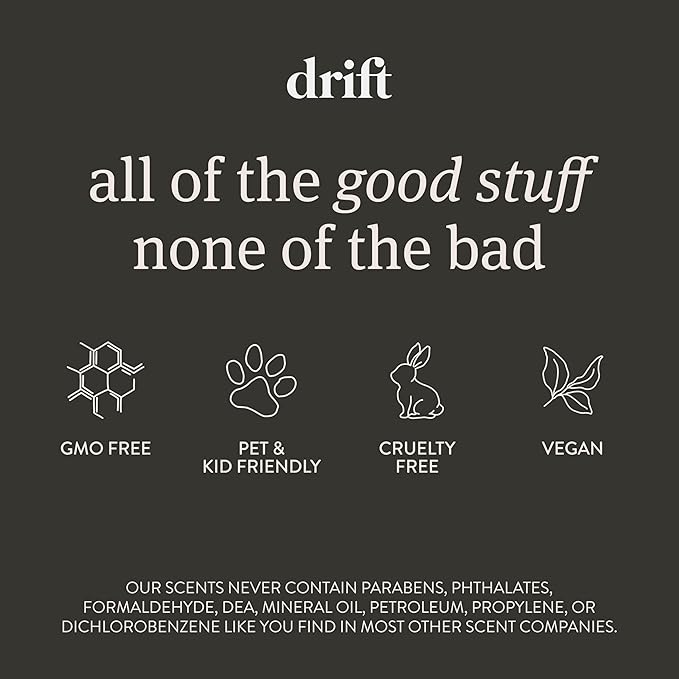 Drift Car Air Freshener - The Original Wood Air Freshener - Car Odor Eliminator - Long Lasting Scent - Metal Clip - Essential Oils - Clean Ingredients - Teak Scent 3 Pack Refill - NO CLIP INCLUDED