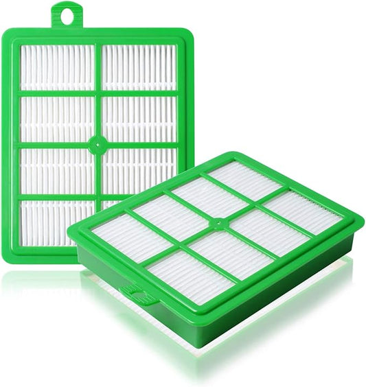 Replacement EL012B Electro H12 Hepa Filter Compatible with Electrolux EL4050 EL4100 EL4101A El4335A EL6986A EL012W Vacuums Cleaner (2 Packs)