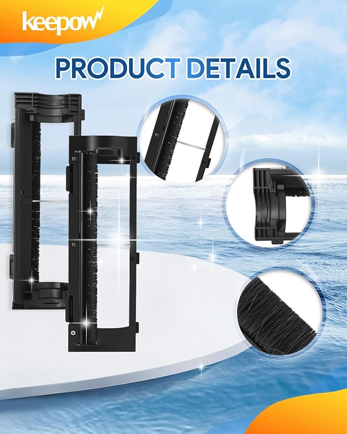 KEEPOW Main Brush Cover Guard Replacement Compatible with Shark AI AV2501S, AV2501AE, RV2502AE, RV2520AOUS, AV2510AOUS, AV2511AE, RV2310AE, AV2310AE Vacuum Accessories, 1 Pack