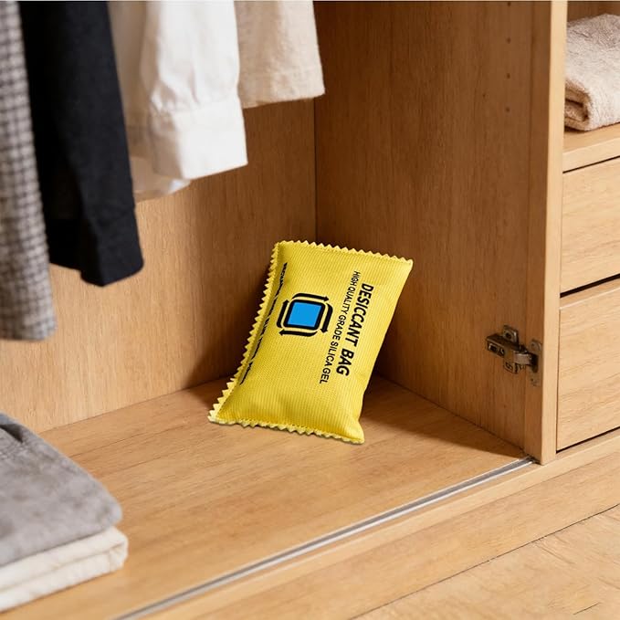Car Dehumidifier, Silicone Beads Leak-Proof Moisture Absorbers, Reusable Fast Reactivated Desiccant Packets for Windscreens Interior Closet Basement Garage Household, Car Moisture Control, H