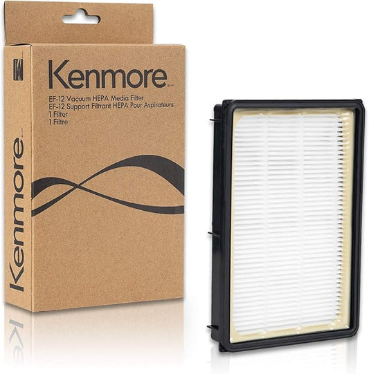 Kenmore 62731 HEPA Media Vacuum Cleaner Exhaust Air Filter for Canister Vacuum 81615, BC4039
