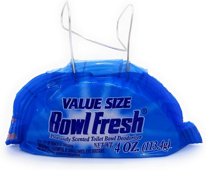 Bowl Fresh Value Size Bowl Deodorizer Hanging Mount Four oz. (4)