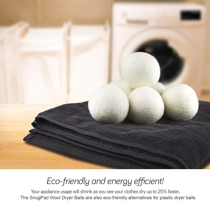 Wool Laundry Dryer Ball by Mili Felt -Reusable Extra Large Premium Natural Fabric Softener, Reduces Clothing Wrinkles, Eco-Friendly ~ Made of 100% Pure New Zealand Wool ~ Made in Nepal