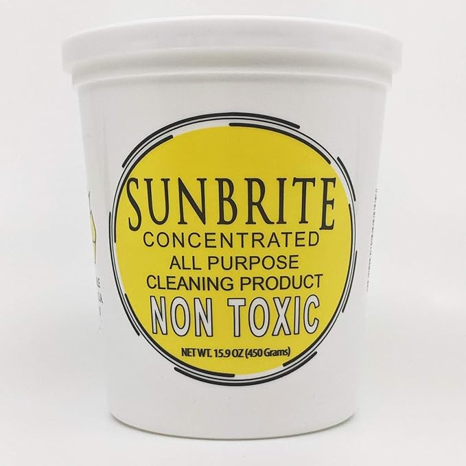 SunBrite Professional Strength Cleaner | NonToxic | Concentrated | All Purpose | Pint Unit | Green Product Safe For What You Clean