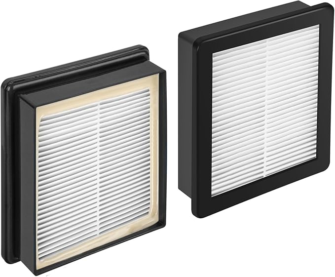 107315 Vacuum HEPA Filter Replacement Proteam Super Coach Pro 6, Super Coach Pro 10,GoFree Flex Pro, and ProVac FS 6 Vacuum Compatible with ProTeam Twin Pack Filter- 2 Pack
