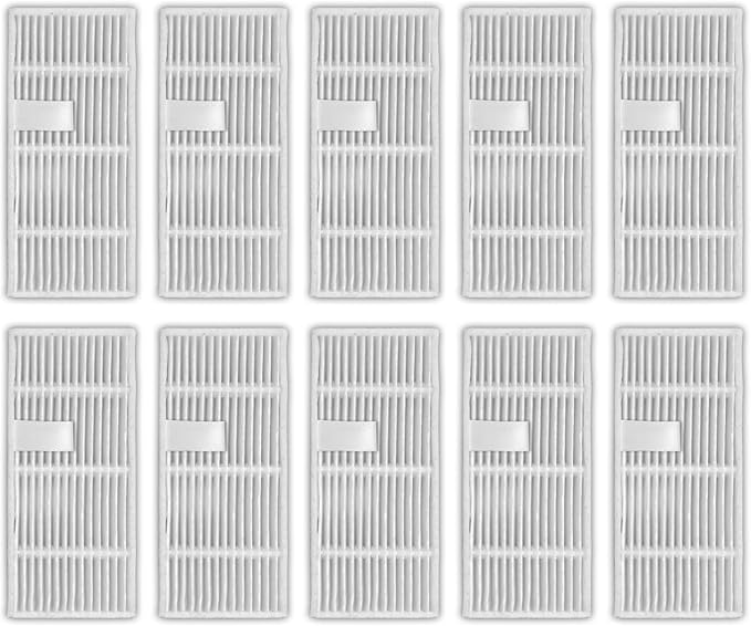 (10 Pack) C20 Omni Replacement HEPA Filters Compatible With Eufy C20 Omni Robotic Vacuum Cleaner, Replacement Parts Filters, Omni C20 Filter Accessories, Upright Filter, Canister Filter