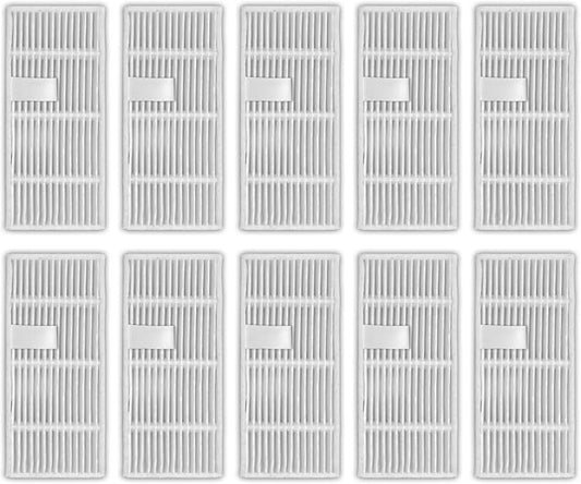 (10 Pack) C20 Omni Replacement HEPA Filters Compatible With Eufy C20 Omni Robotic Vacuum Cleaner, Replacement Parts Filters, Omni C20 Filter Accessories, Upright Filter, Canister Filter