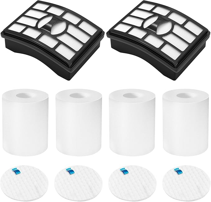 Colorfullife Filters for Shark Rotator Pro Lift-Away NV500, NV501, NV502, NV503, NV505, NV510, NV520,NV552,UV560, Xff500 Xhf500 (Not Fit NV650,NV750 Series)
