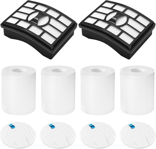 Colorfullife Filters for Shark Rotator Pro Lift-Away NV500, NV501, NV502, NV503, NV505, NV510, NV520,NV552,UV560, Xff500 Xhf500 (Not Fit NV650,NV750 Series)