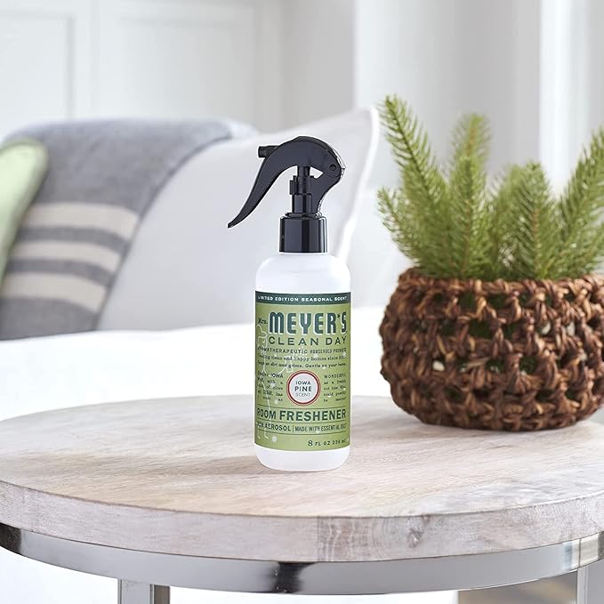 Mrs. Meyer's Clean Day Room Freshener, Iowa Pine 8 Fl Oz (Pack of 1)